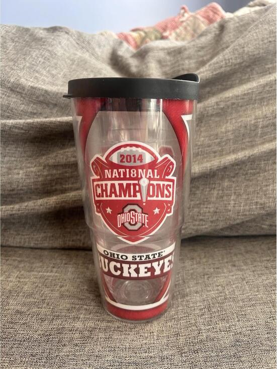 Tervis Other - Tervis Tumbler Ohio State Football 2014 National Champions 24 oz Cup Black Lid